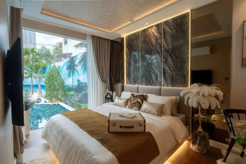 1-Bedroom Condo with Pool View at The Riviera Santa Monica, Jomtien