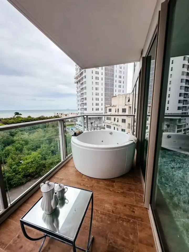 2-Bedroom Condo with Sea View at The Riviera Monaco, Pattaya