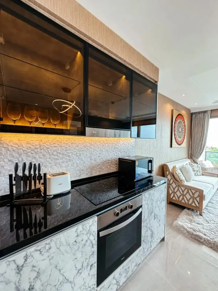 2-Bedroom Condo with Sea View at The Riviera Monaco, Pattaya