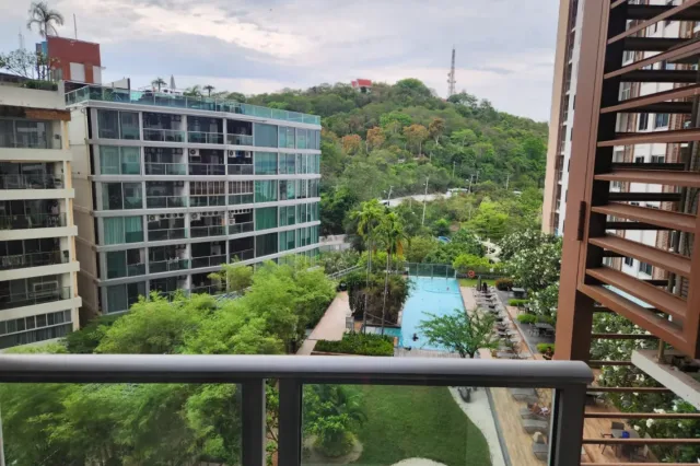 Квартира с 1 спальней и видом на бассейн в Unixx South Pattaya, Паттайя