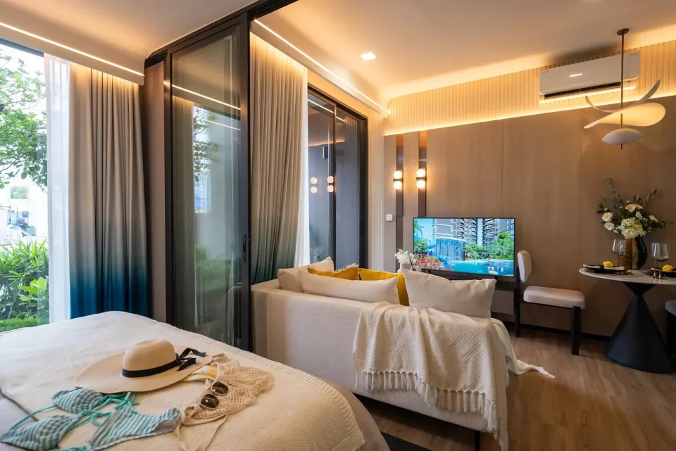 1-Bedroom Condo at Aquarous Jomtien Pattaya by AssetWise, Jomtien