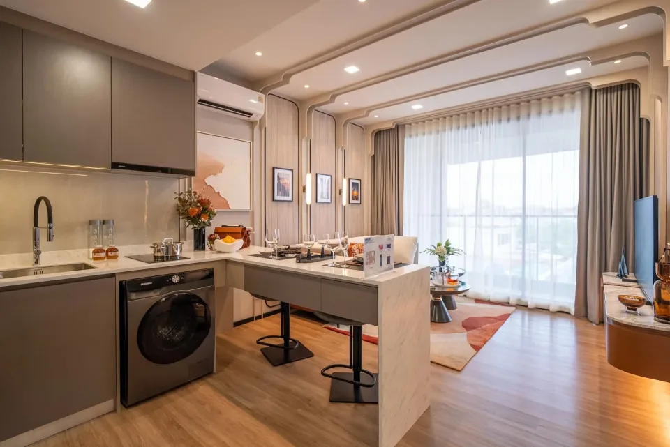 2-Bedroom Condo at Aquarous Jomtien Pattaya by AssetWise, Jomtien