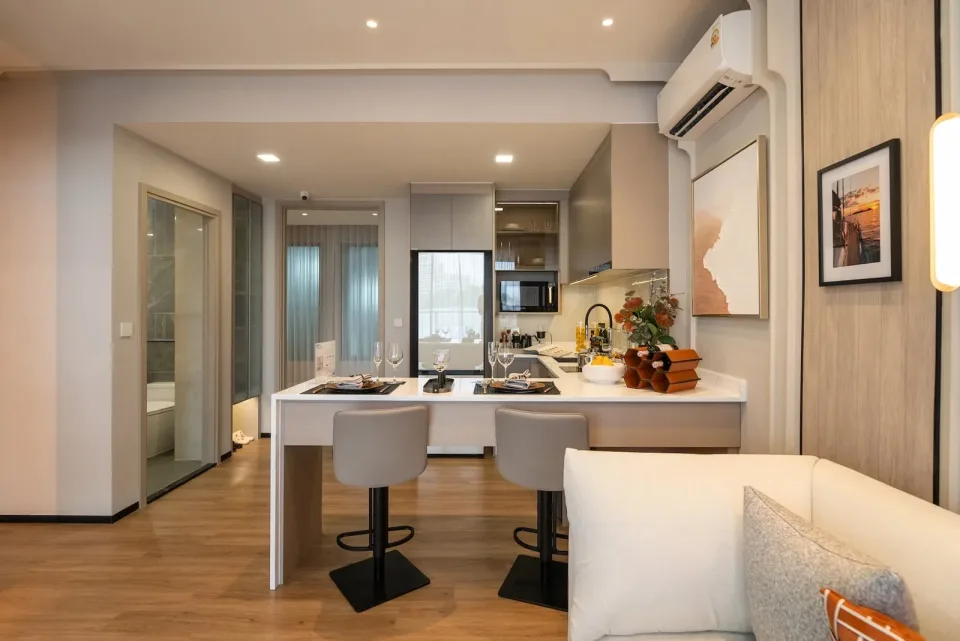 2-Bedroom Condo at Aquarous Jomtien Pattaya by AssetWise, Jomtien