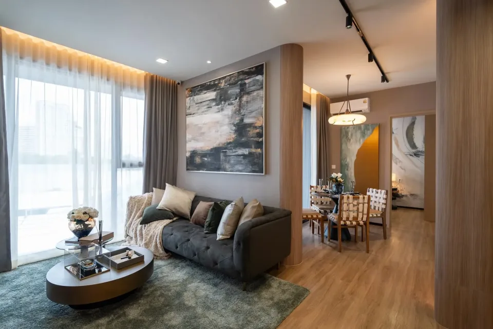 Квартира с 3 спальнями в Aquarous Jomtien Pattaya, Джомтьен