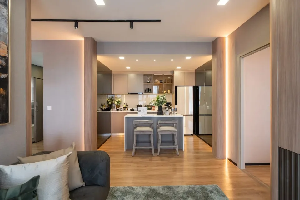 Квартира с 3 спальнями в Aquarous Jomtien Pattaya, Джомтьен