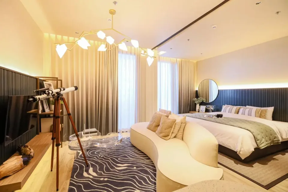 Квартира с 1 спальней и видом на море в Arom Jomtien Pattaya, Джомтьен