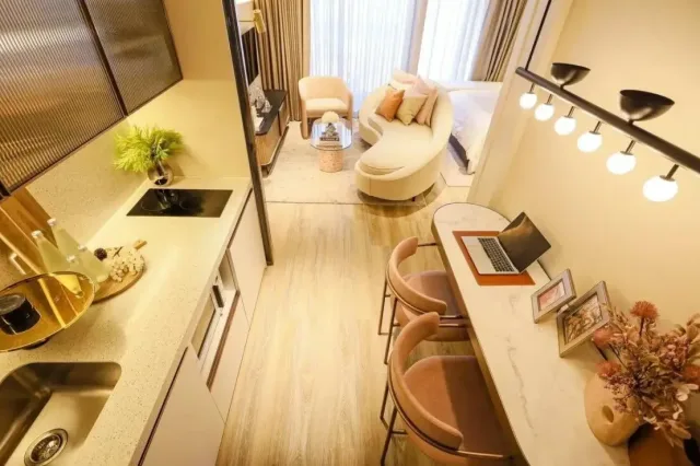 Квартира с 1 спальней и видом на море в Arom Jomtien Pattaya, Джомтьен