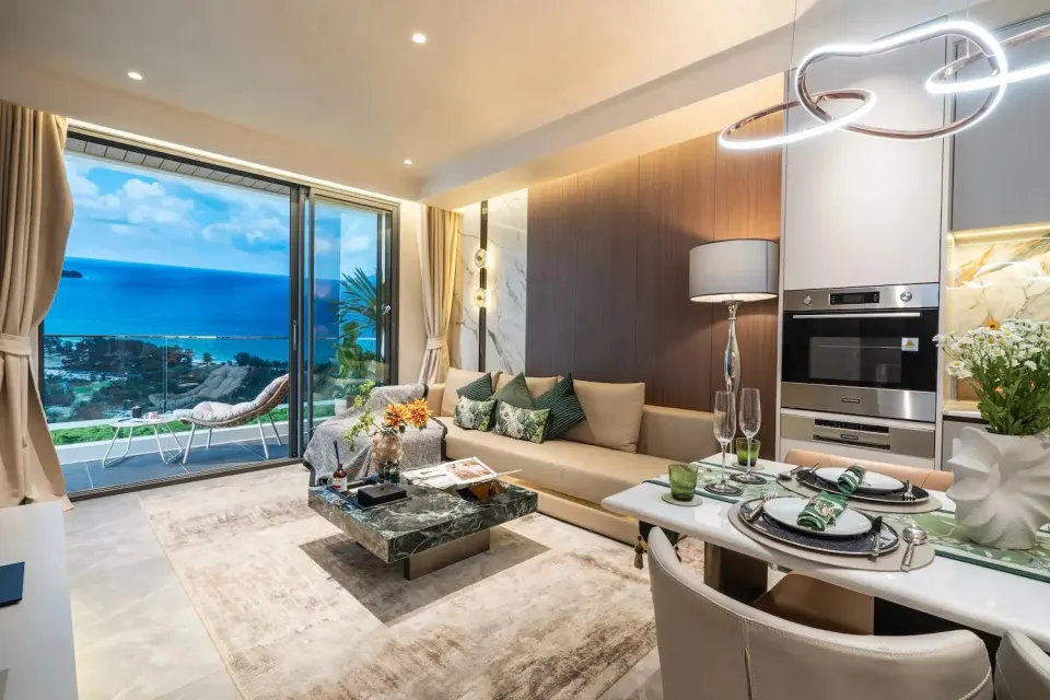 Квартира с 1 спальней и видом на море в AYANA Heights Seaview Residence Phuket, Пхукет