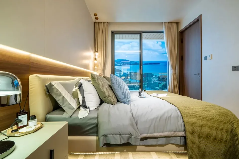 Квартира с 1 спальней и видом на море в AYANA Heights Seaview Residence Phuket, Пхукет