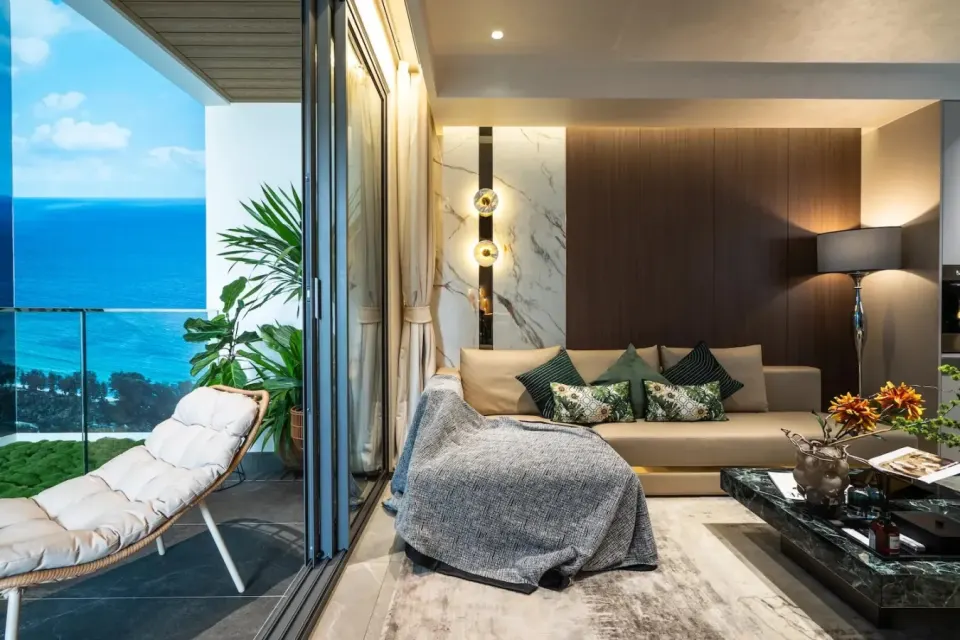 Квартира с 1 спальней и видом на море в AYANA Heights Seaview Residence Phuket, Пхукет