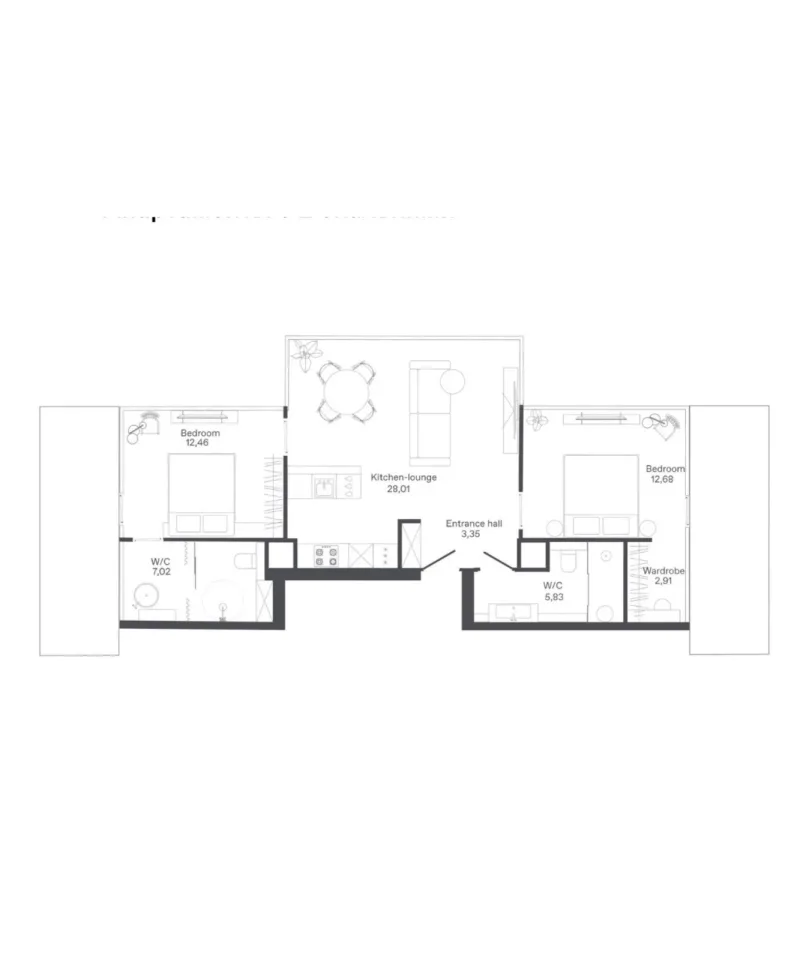 2-Bedroom Condo with Terrace at Bamboo Forest Phuket, Phuket