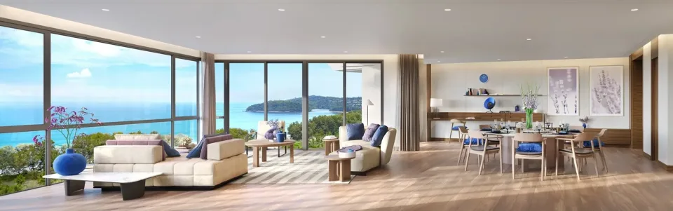 3-Bedroom Condo with Private Pool at Banyan Tree Beach Residences Sirena in Phuket, Phuket