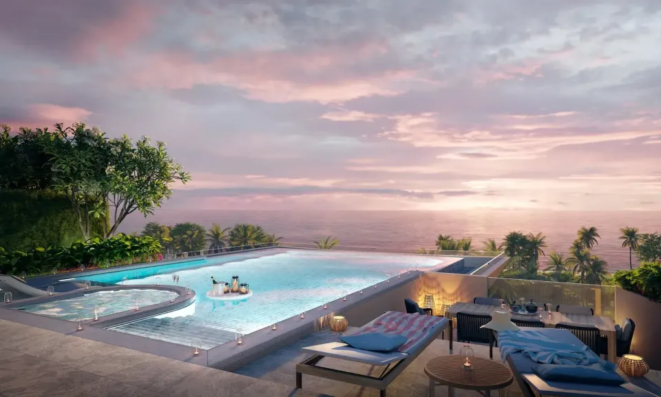 3-Bedroom Condo with Private Pool at Banyan Tree Beach Residences Sirena in Phuket, Phuket