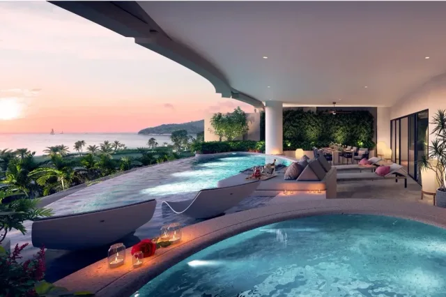 3-Bedroom Condo with Private Pool at Banyan Tree Beach Residences Sirena in Phuket, Phuket