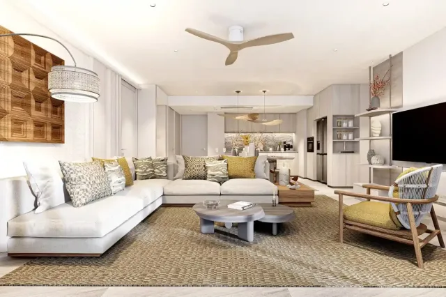 Квартира с 1 спальней и террасой в Bellaguna Lake Residences Lotus на Пхукете, Пхукет