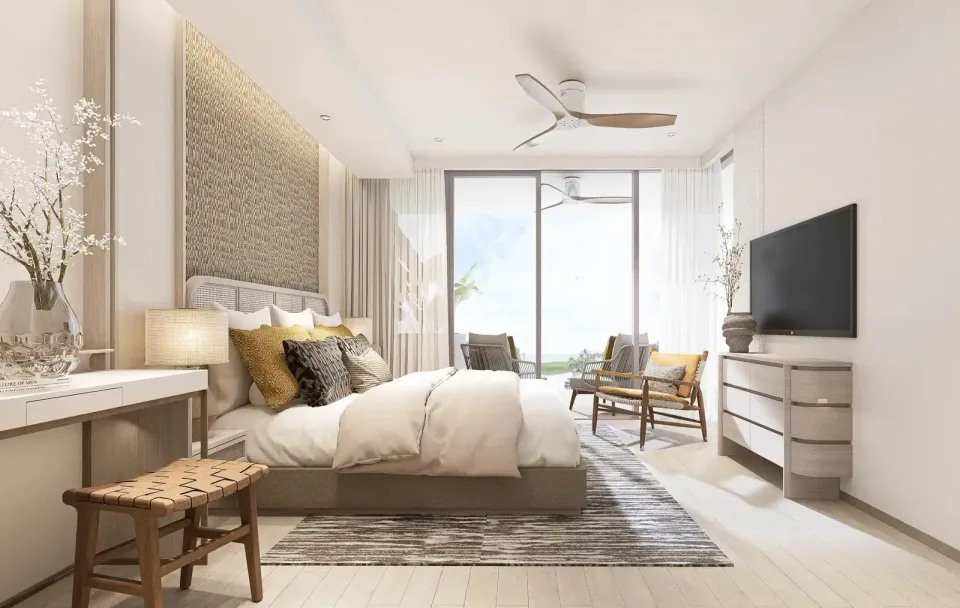 Квартира с 1 спальней и террасой в Bellaguna Lake Residences Lotus на Пхукете, Пхукет