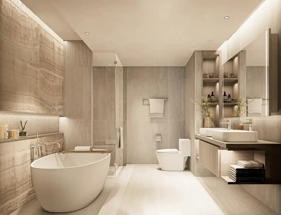 Квартира с 2 спальнями и террасой в Bellaguna Lake Residences Lotus на Пхукете, Пхукет