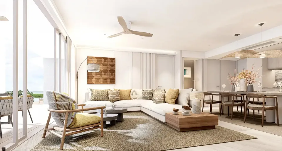 3-Bedroom Condo with Terrace at Bellaguna Lake Residences Lotus in Phuket, Phuket