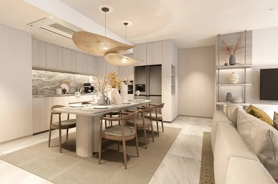 3-Bedroom Condo with Terrace at Bellaguna Lake Residences Lotus in Phuket, Phuket