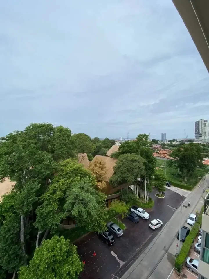 Квартира с 1 спальней и видом на море в City Garden Tropicana, Паттайя