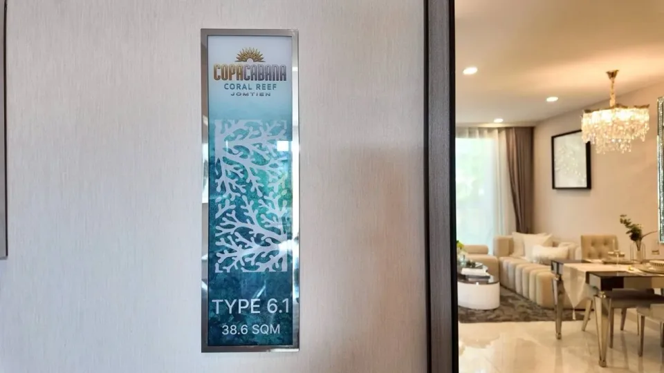1-Bedroom Condo with Sea View at Copacabana Coral Reef, Jomtien