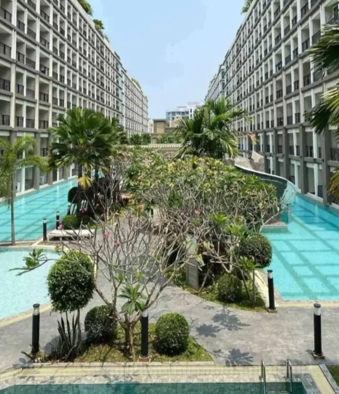 1-Bedroom Condo with Garden View at Dusit Grand Park 2, Jomtien