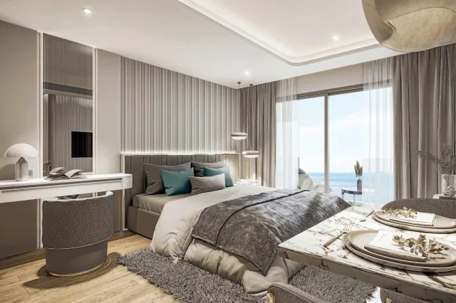 1-Bedroom Condo with Sea View at Sea Spire Jomtien Beachfront Condos in Pattaya, Pattaya