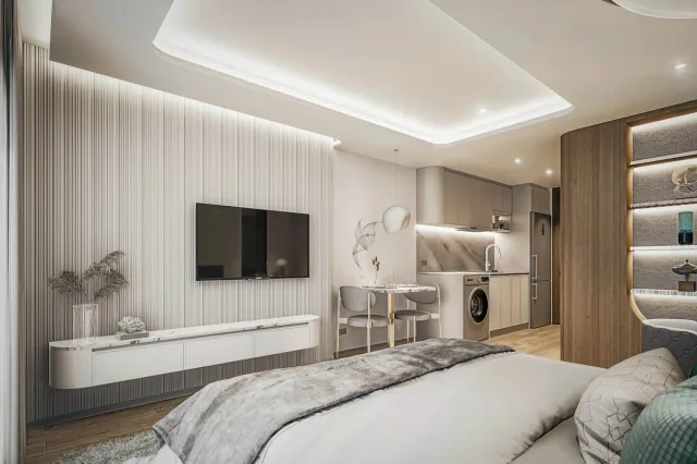 2-Bedroom Condo with Sea View at Sea Spire Jomtien Beachfront Condos in Pattaya, Pattaya