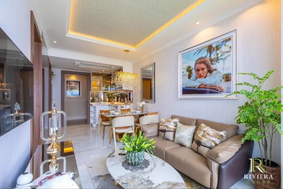 Квартира с 1 спальней в The Riviera Malibu, Паттайя