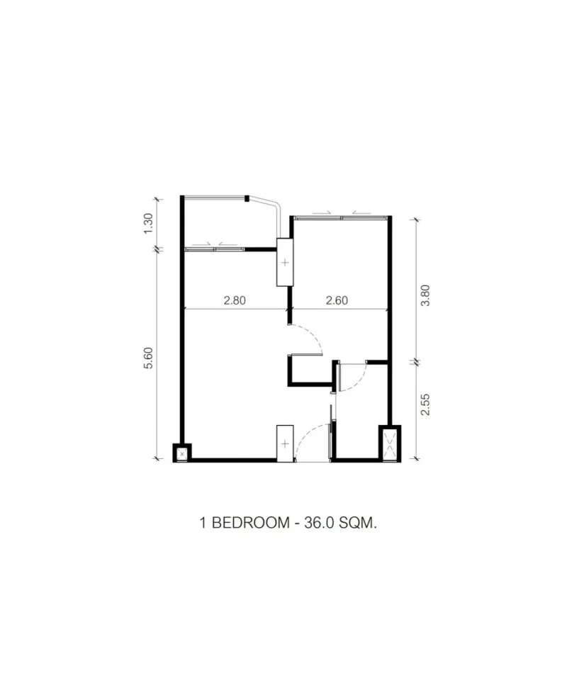 1-Bedroom Condo with Sea View at Embassy Life Pattaya, Jomtien