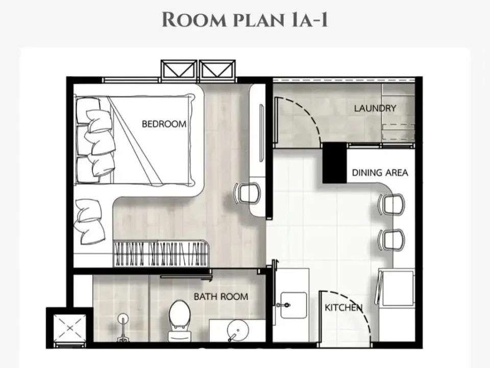 1-Bedroom Condo with Pool View at Fantasea Condo Kamala, Kamala