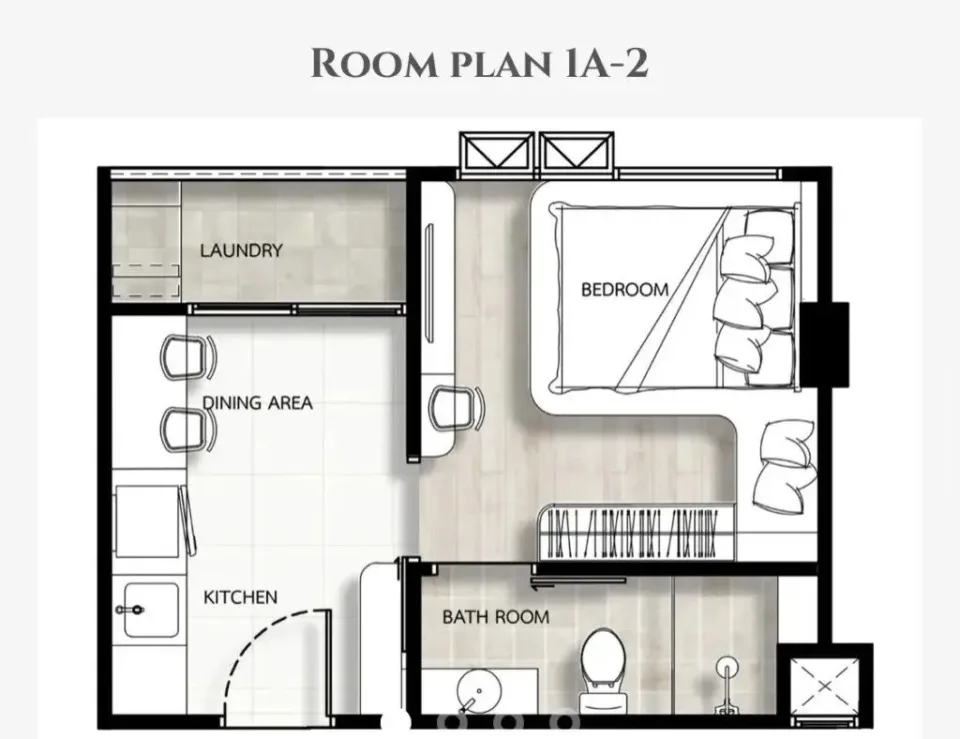 1-Bedroom Condo with Pool View at Fantasea Condo Kamala, Kamala