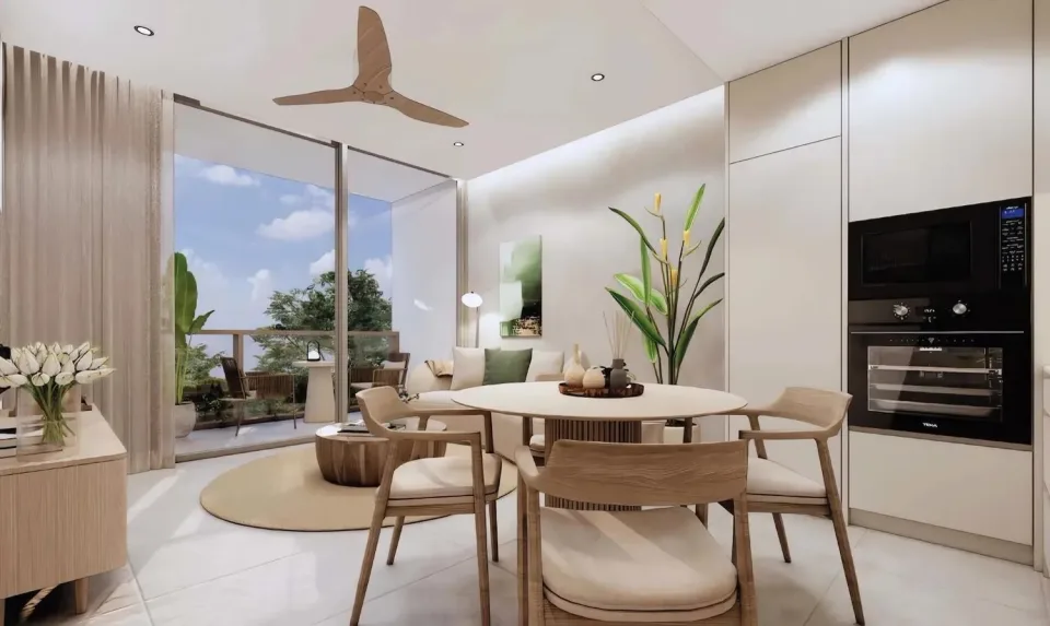 Квартира с 1 спальней и видом на море в Gardens of Eden Park Residences, Пхукет