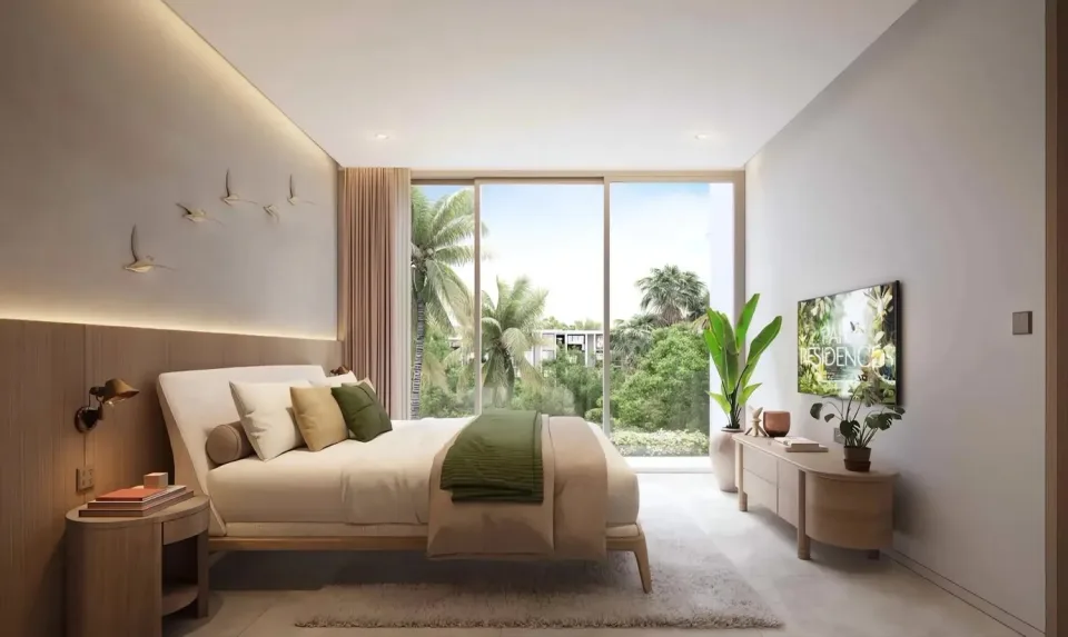 Квартира с 1 спальней и видом на море в Gardens of Eden Park Residences, Пхукет