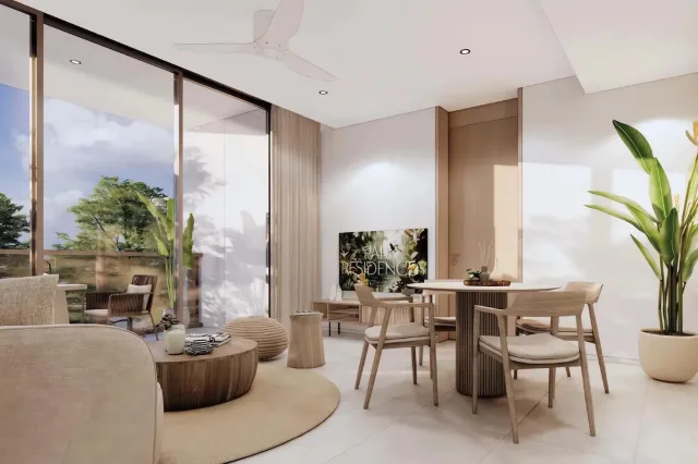 Квартира с 2 спальнями и прямым выходом к бассейну в Gardens of Eden Park Residences, Пхукет