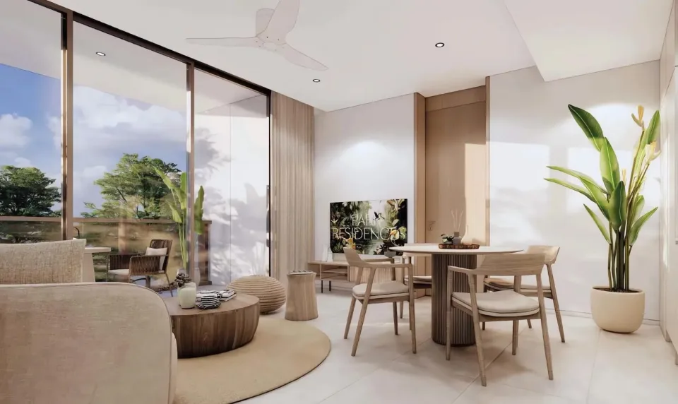 Квартира с 2 спальнями и прямым выходом к бассейну в Gardens of Eden Park Residences, Пхукет