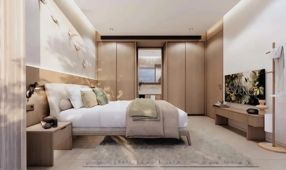 Квартира с 2 спальнями и прямым выходом к бассейну в Gardens of Eden Park Residences, Пхукет