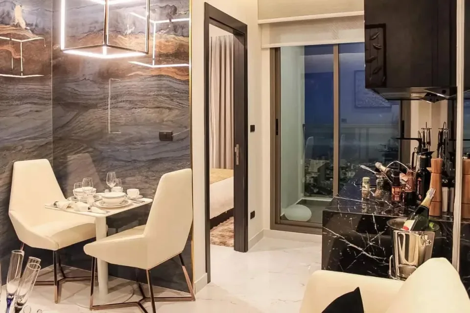 1-Bedroom Condo with Sea View at Grand Solaire Pattaya, Pattaya