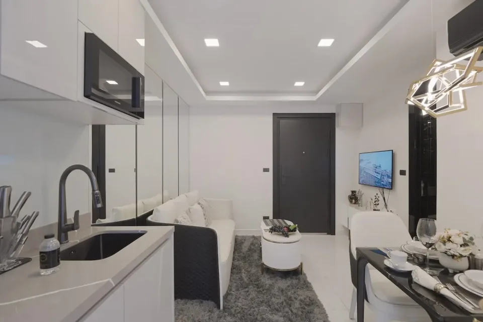 Квартира с 1 спальней и видом на море в Grand Solaire Noble, Паттайя
