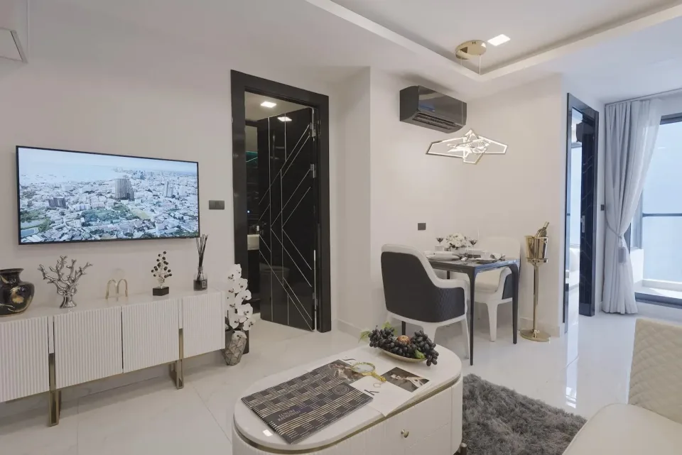 Квартира с 1 спальней и видом на море в Grand Solaire Noble, Паттайя