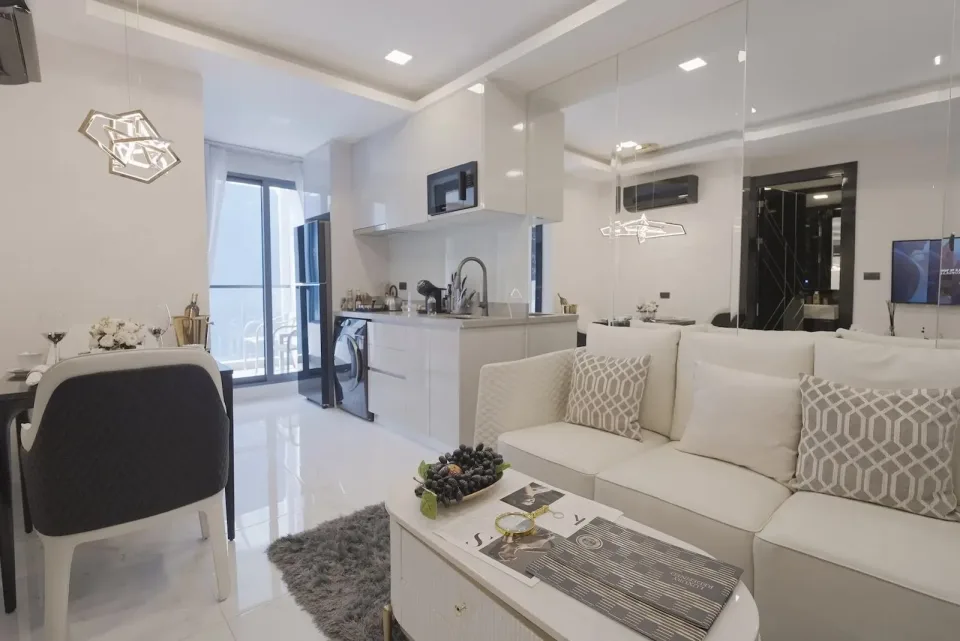Квартира с 1 спальней и видом на море в Grand Solaire Noble, Паттайя