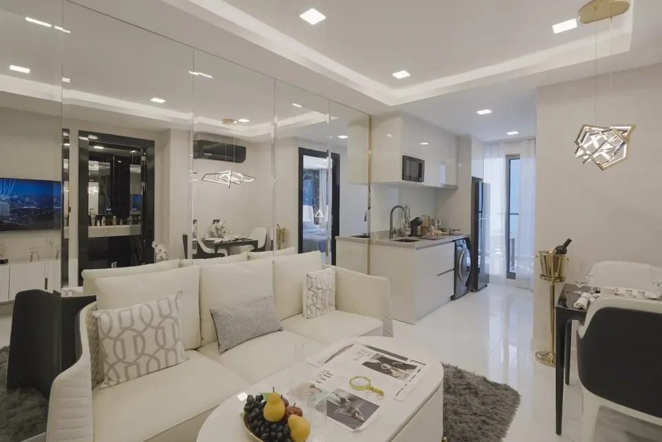 Квартира с 1 спальней и видом на море в Grand Solaire Noble, Паттайя