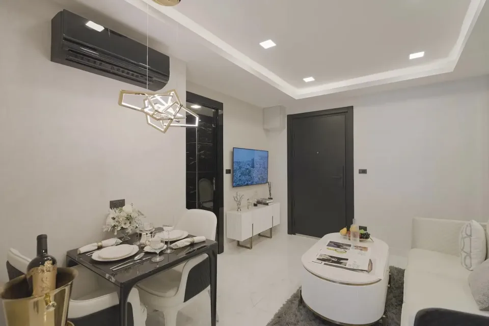 Квартира с 1 спальней и видом на море в Grand Solaire Noble, Паттайя
