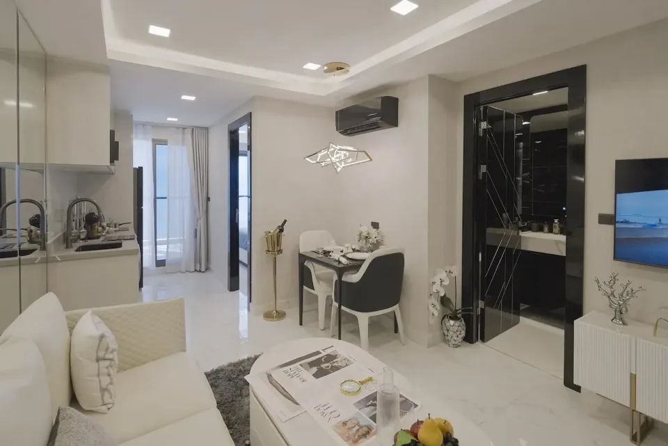 Квартира с 1 спальней и видом на море в Grand Solaire Noble, Паттайя