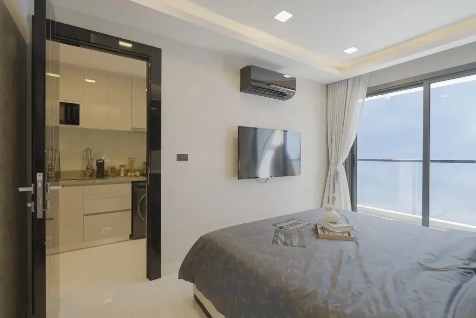 Квартира с 1 спальней и видом на море в Grand Solaire Noble, Паттайя