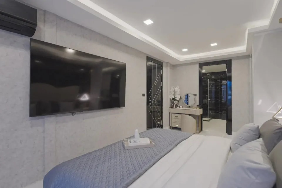 Квартира с 2 спальнями и видом на море в Grand Solaire Noble, Паттайя