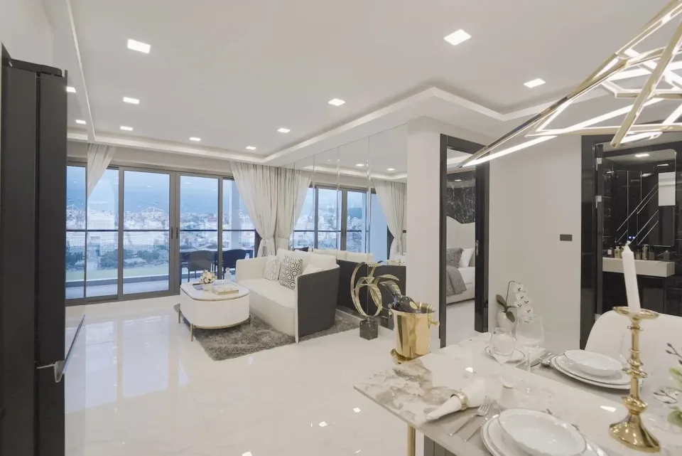 2-Bedroom Condo with Sea View at Grand Solaire Noble, Pattaya