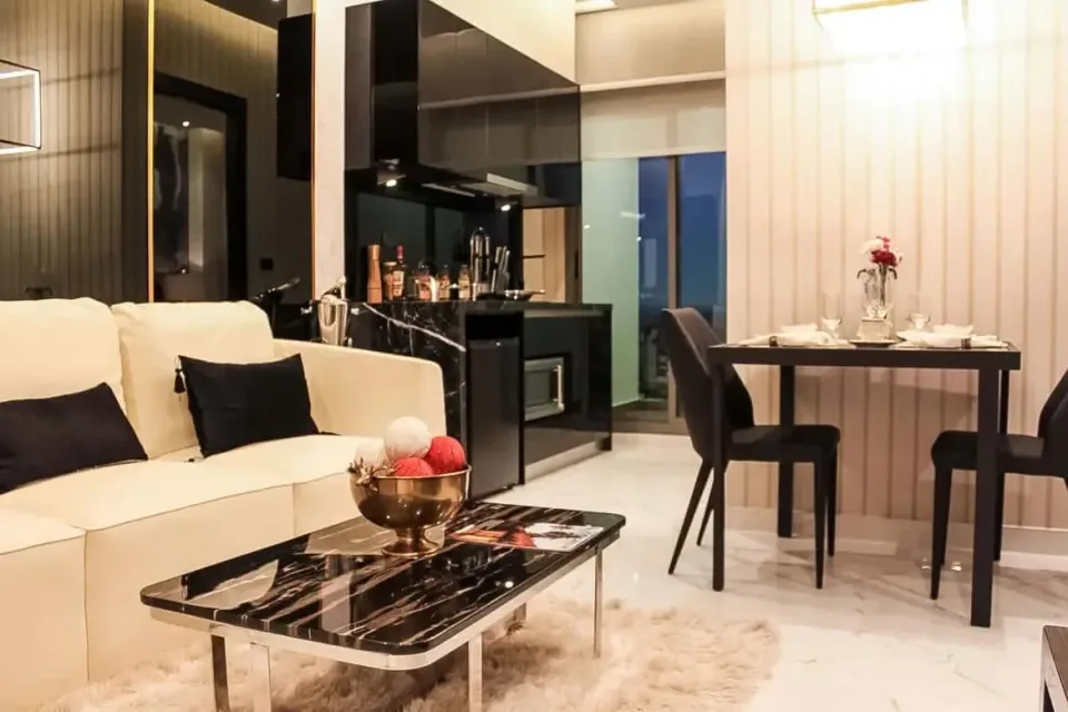 Квартира с 1 спальней и видом на город в Grand Solaire Pattaya, Паттайя