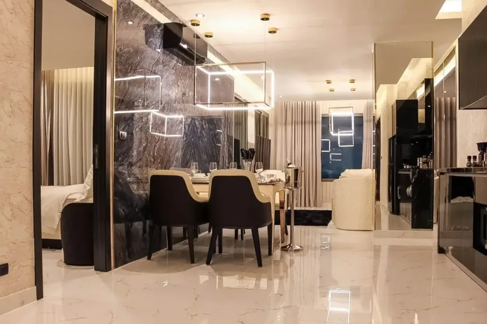 Квартира с 1 спальней и видом на город в Grand Solaire Pattaya, Паттайя