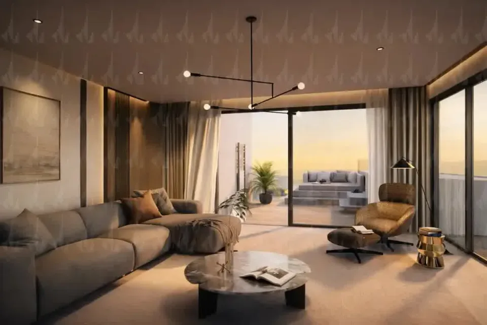 Квартира с 4 спальнями и видом на море в The Riviera Santa Monica, Джомтьен
